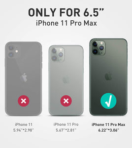 SUPCASE Funda iPhone 11 Pro Max 2019 Case Premium Case iPhone 11 Pro Max Funda Protectora Transparente [Unicorn Beetle Style] para iPhone 11 Pro Max (6.5 Pulgadas) 2019 (Negro)