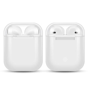 delicacygMXds Mini Auriculares inalámbricos de tamaño pequeño I8X Auriculares V5.0 con Caja de Carga Airbud Auriculares inalámbricos Verdaderos para teléfonos Inteligentes