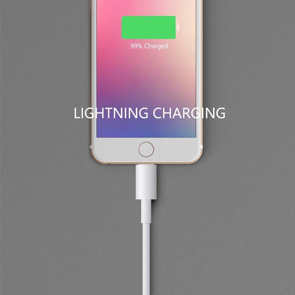 Invicta.Company Cable para iPhone Ligthning Carga y Sincroniza Datos Dispositivos Apple