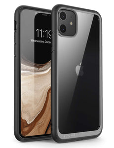 SUPCASE Funda iPhone 11 2019 Case Premium Case iPhone11 2019 Funda Protectora Transparente [Unicorn Beetle Style] para iPhone 11(Negro)