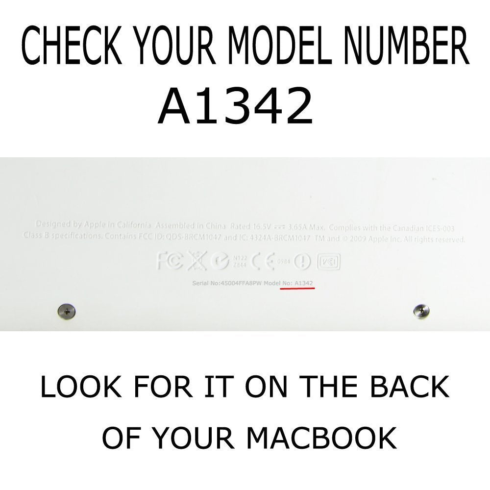 Maccesories Protector de Teclado Apple MacBook Cubierta para Teclado Cubre Teclado Cubreteclado MacBook Azul Aqua Español A1278/A1286/A1466/A1502/A1425/A1398/A1342 MacBook Pro 13-15 Pro Retina 13-15 White Unibody o Air 13