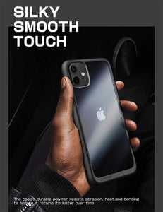 SUPCASE Funda iPhone 11 2019 Case Premium Case iPhone11 2019 Funda Protectora Transparente [Unicorn Beetle Style] para iPhone 11(Negro)