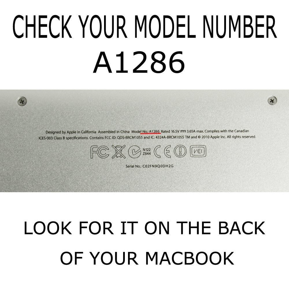 Maccesories Protector de Teclado Apple MacBook Cubierta para Teclado Cubre Teclado Cubreteclado MacBook Azul Aqua Español A1278/A1286/A1466/A1502/A1425/A1398/A1342 MacBook Pro 13-15 Pro Retina 13-15 White Unibody o Air 13