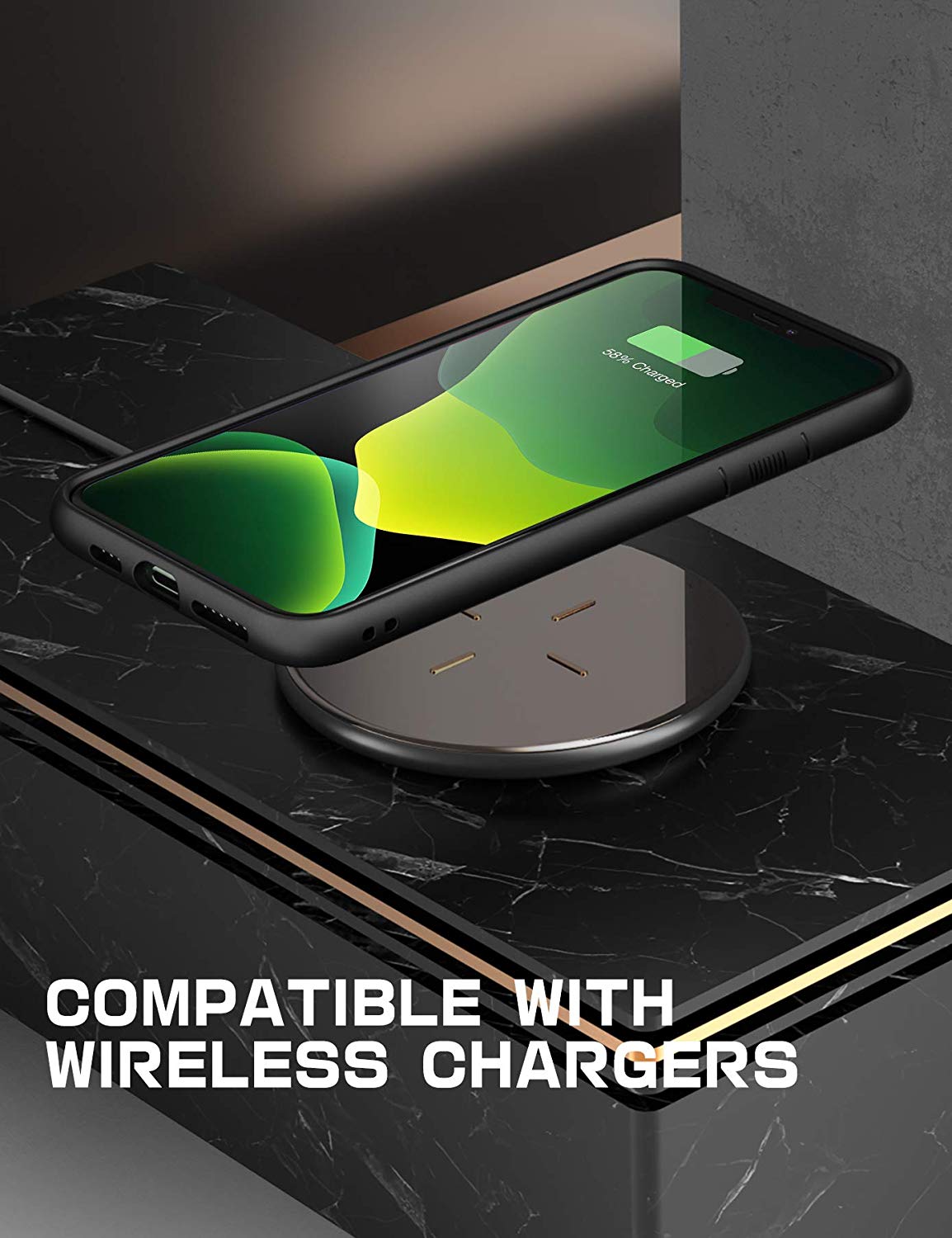 SUPCASE Funda iPhone 11 Pro Max 2019 Case Premium Case iPhone 11 Pro Max Funda Protectora Transparente [Unicorn Beetle Style] para iPhone 11 Pro Max (6.5 Pulgadas) 2019 (Negro)