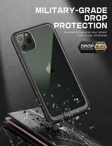 SUPCASE Funda iPhone 11 Pro Max 2019 Case Premium Case iPhone 11 Pro Max Funda Protectora Transparente [Unicorn Beetle Style] para iPhone 11 Pro Max (6.5 Pulgadas) 2019 (Negro)