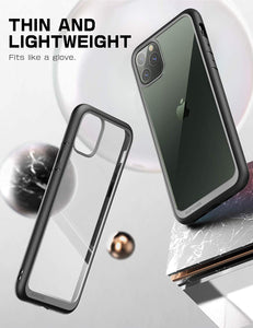 SUPCASE Funda iPhone 11 Pro Max 2019 Case Premium Case iPhone 11 Pro Max Funda Protectora Transparente [Unicorn Beetle Style] para iPhone 11 Pro Max (6.5 Pulgadas) 2019 (Negro)