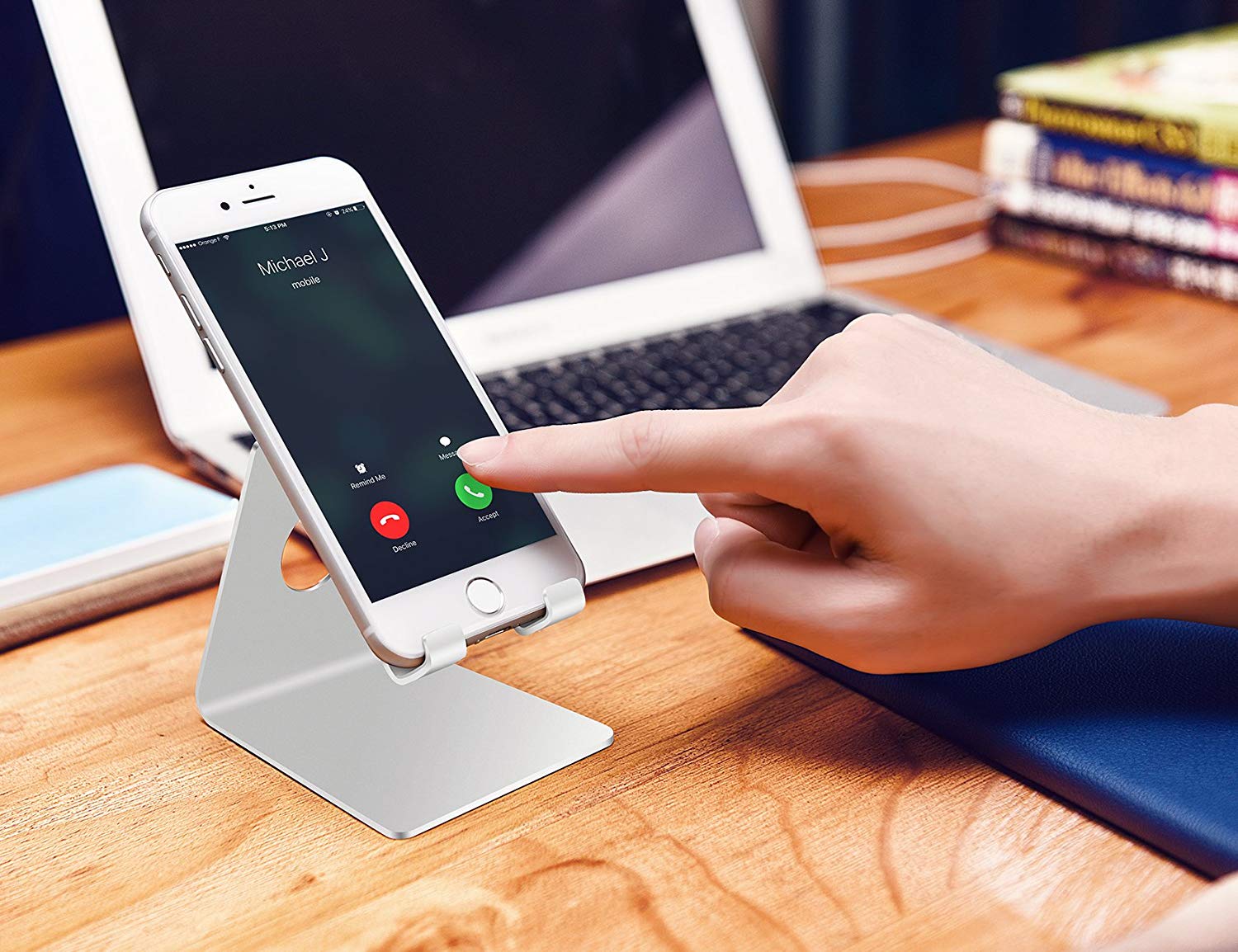 Soporte Celular, Lamicall Base Para Celular Móvil Telefono : Accesorios Base para Celular for Phone X Xs Max XR 8 7 6 Plus,Samsung s9 s8 s8s Plus edge,Huawei P20 Lite pro Nova 3 Mate 10 Lite,Xiaomi Mi 8 Band 3 a2 lite Redmi Note 5 -Plata